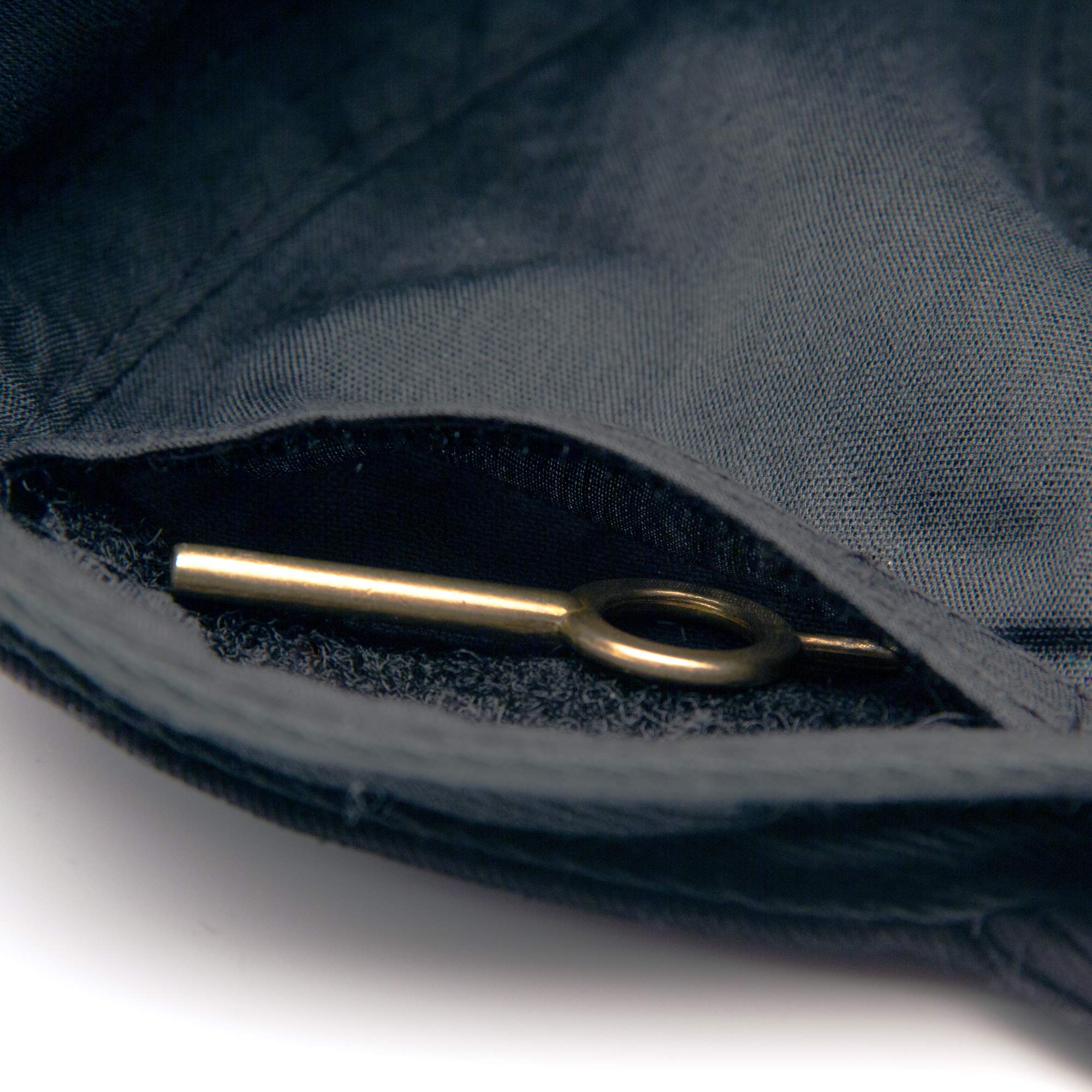 TRS Conceal-N-Carry Spy Cap - Black Large Size | Hidden Camera Hat for Covert Surveillance & Security | Perfect for Private Investigators, Travel Safety, and Outdoor Adventures