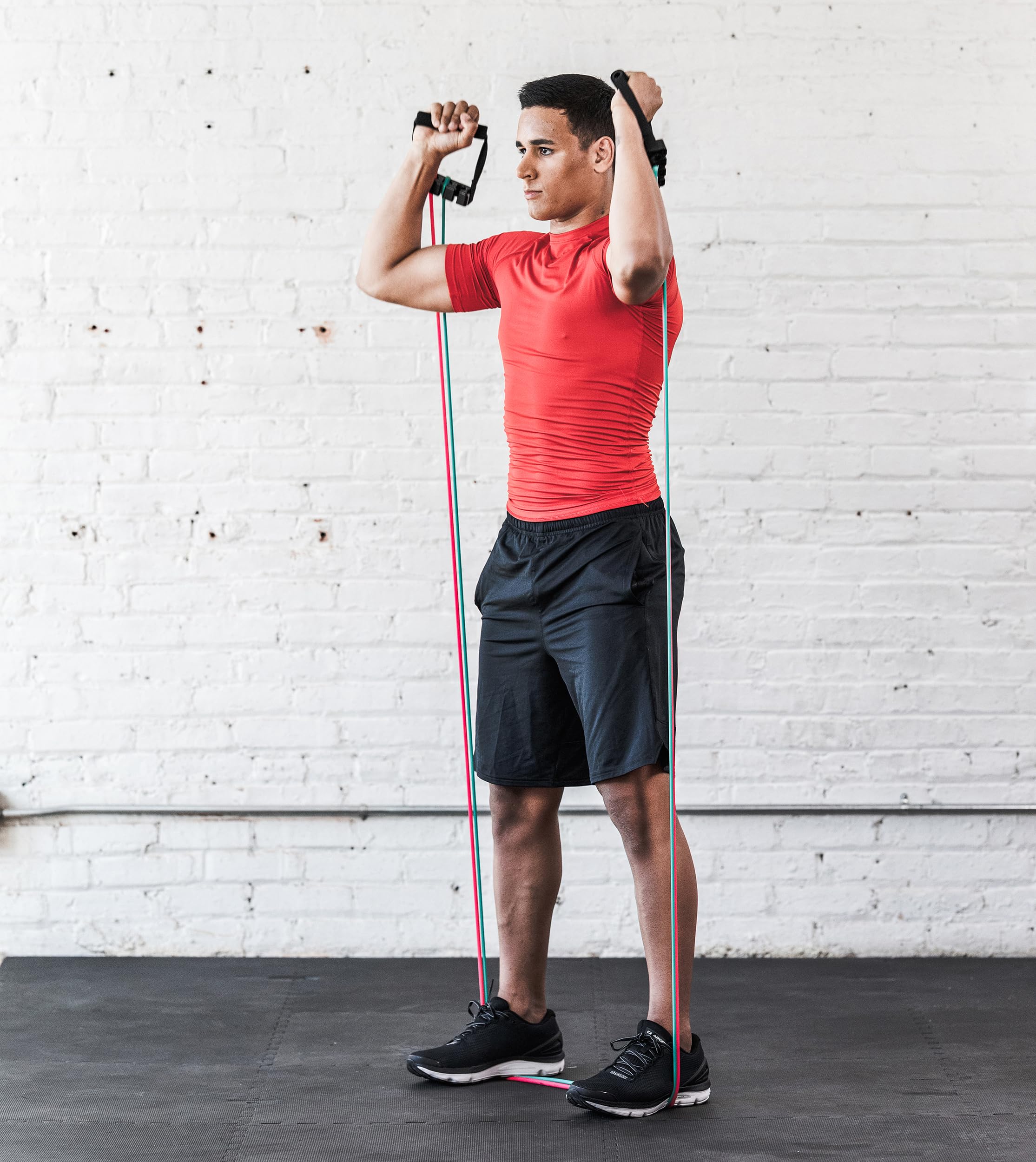 Premium Resistance Bands Set with Adjustable Tension - 4ft Exercise Tubes, Triple Handles, Door Anchor & Carry Bag for Home Gym, Physical Therapy & Full Body Workouts | Ideal for Strength Training, Rehabilitation & Fitness Enthusiasts