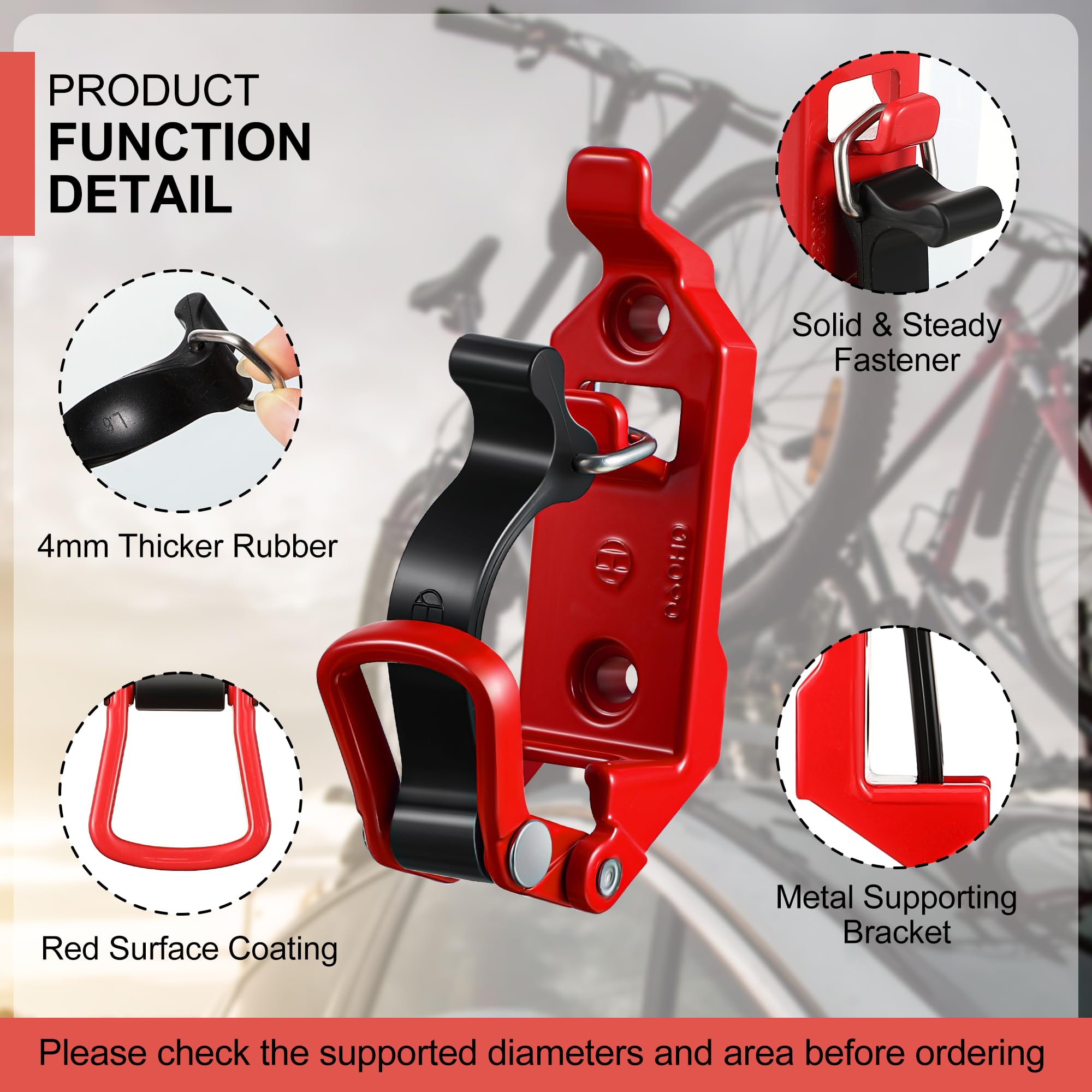4 Pack Roof Rack Shovel Mount - Quick Fist Tool Clamp for Truck & Off-Road Gear - Military & Camping Use