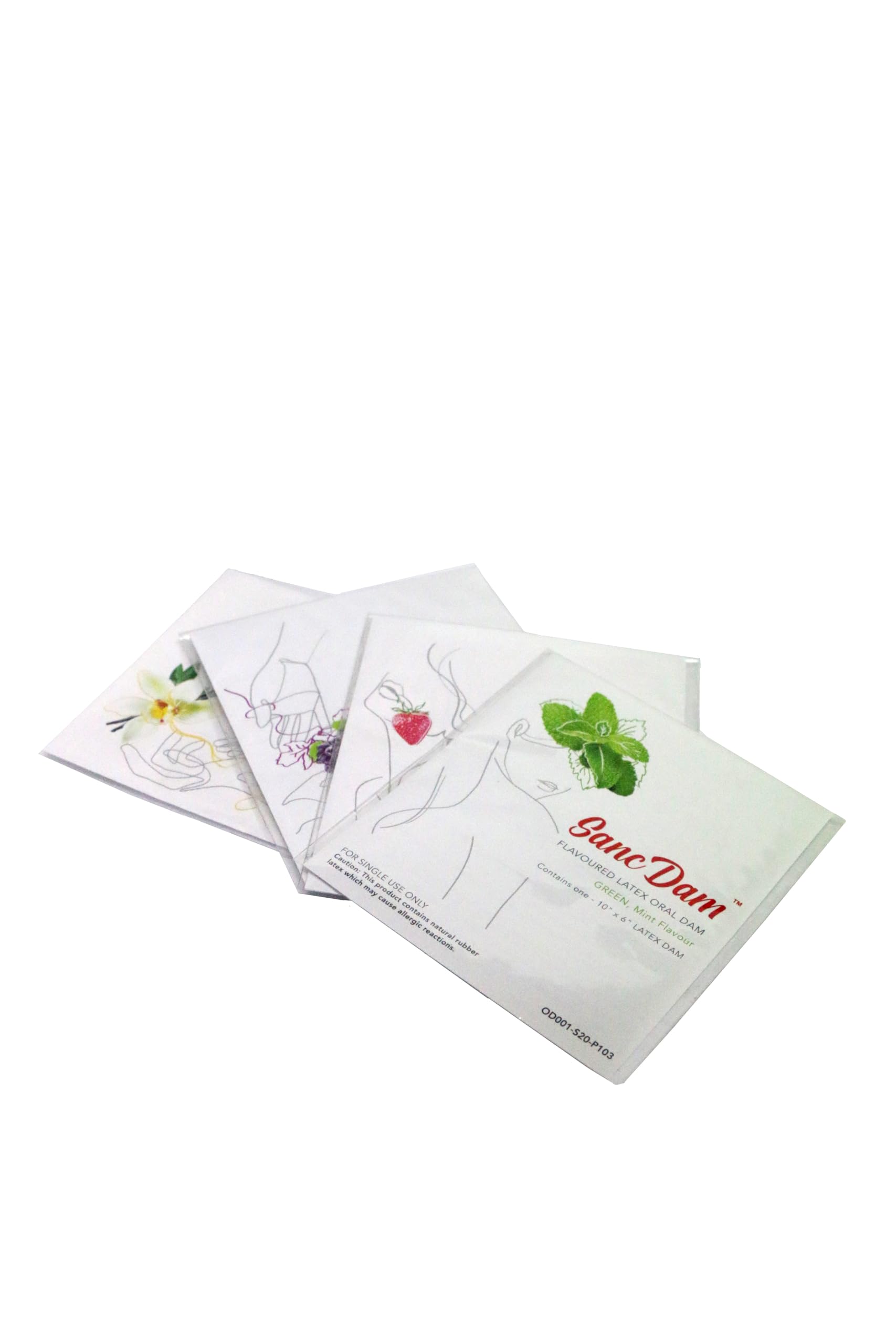 Ultra-Thin 0.07mm Oral Sex Dam - 12 Pack Mint Flavored Dental Dams for Safe Cunnilingus & Fellatio | Lesbian & Couples Protection | Perfect for Intimate Moments & Sensual Play
