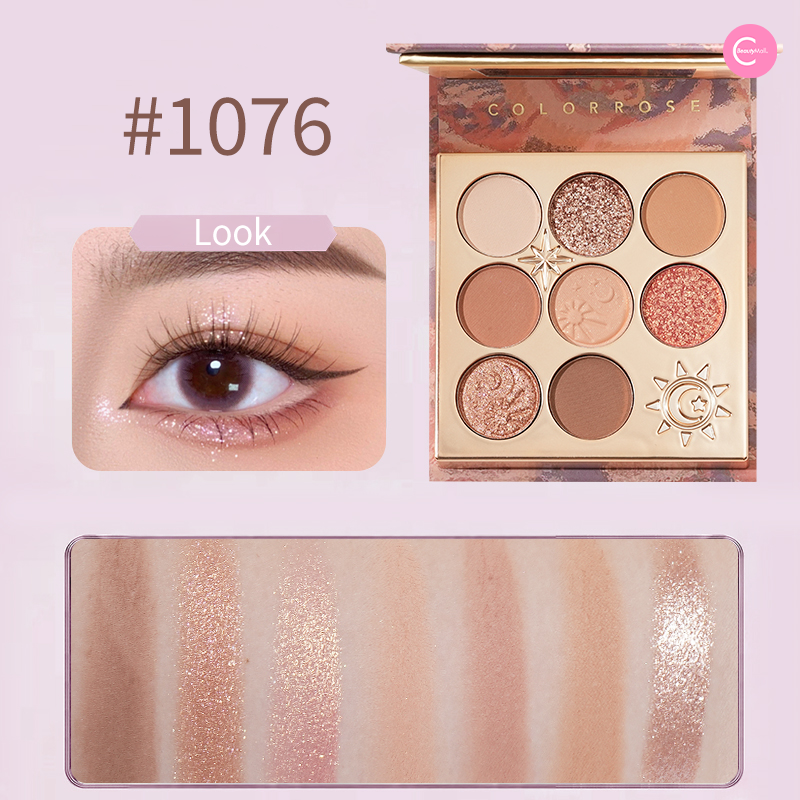 Colorrose Three Lifetimes Series 8-Color Eyeshadow Palette | Highly Pigmented, Long-Lasting Makeup | Perfect for Daytime, Night Out & Special Occasions
