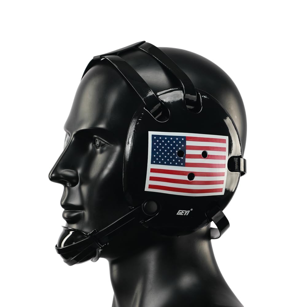 USA Flag Wrestling Headgear - Durable & Comfortable Protective Gear for Kids & Adults - Perfect for Training, Matches & Sports Safety