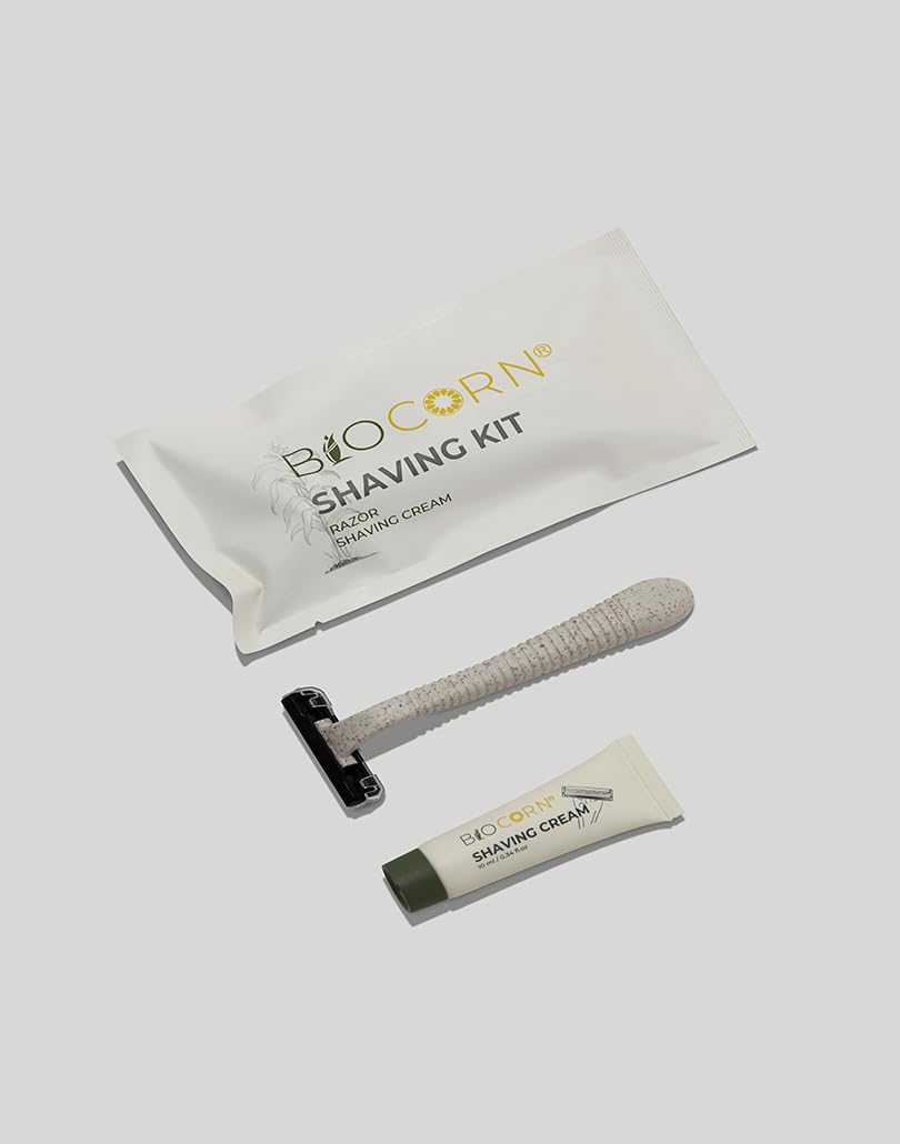 Individually Wrapped Disposable Razors with Shaving Cream - Bulk Pack of 250 for Hotels & Travel - Smooth Shaving Experience for Guests & Personal Use
