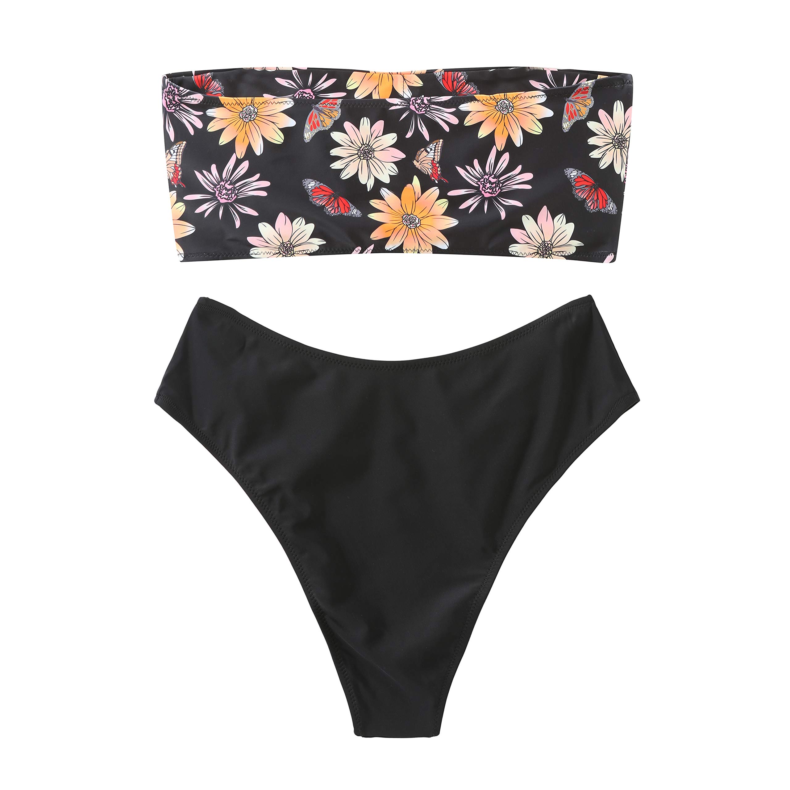 **Yii ouneey Plus Size Swimsuit for Women - High Waisted Bikini Set, Tummy Control Bathing Suit - Perfect for Beach, Pool & Summer Vacation**
