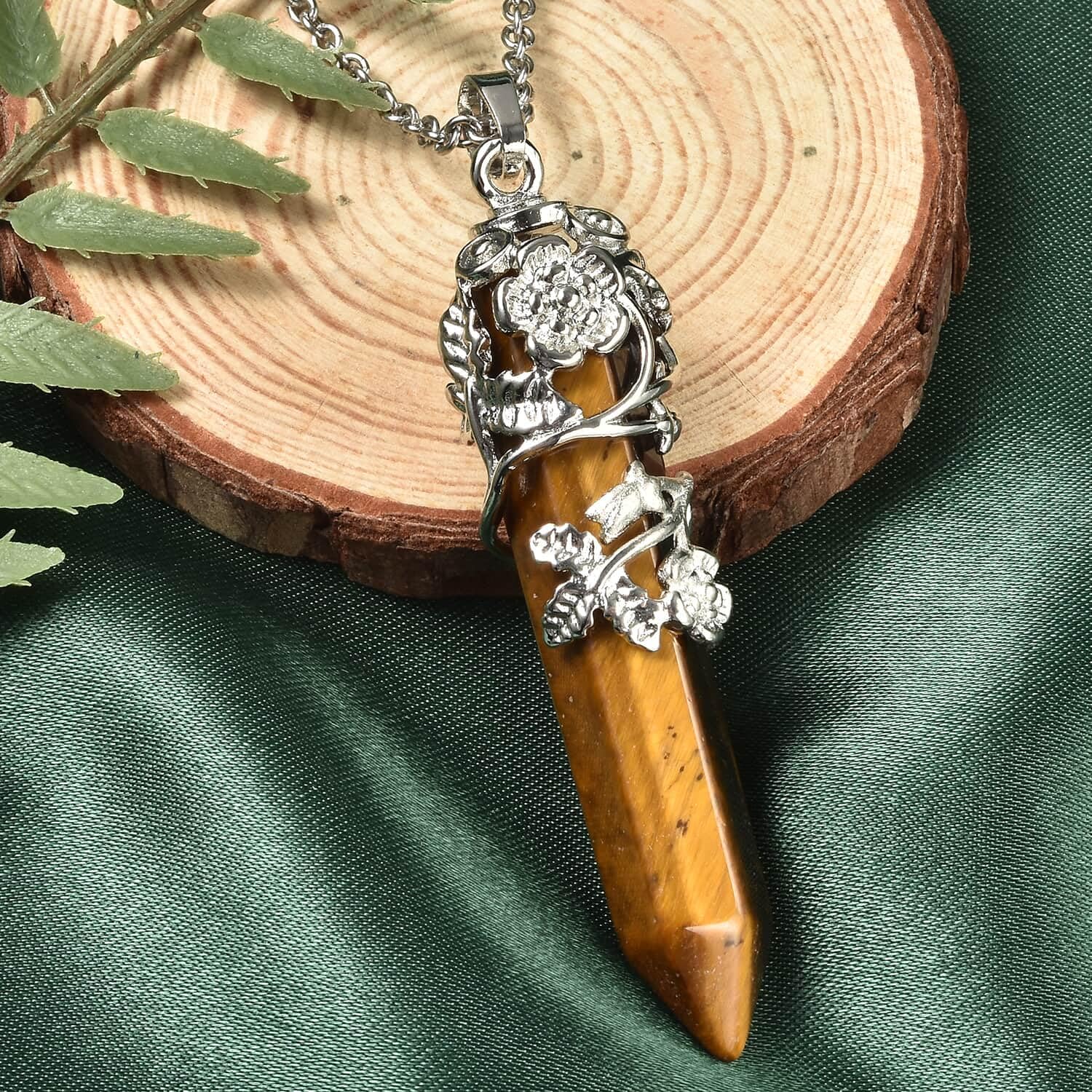 Shop LC Real Natural Healing Crystal Necklaces for Women – 24