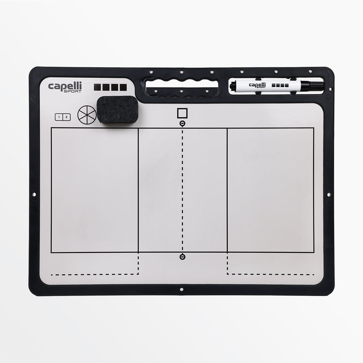 CS Volleyball Coaching Board XL - Professional Volleyball Training Equipment for Coaches & Players - Perfect for Practice, Drills & Game Strategies