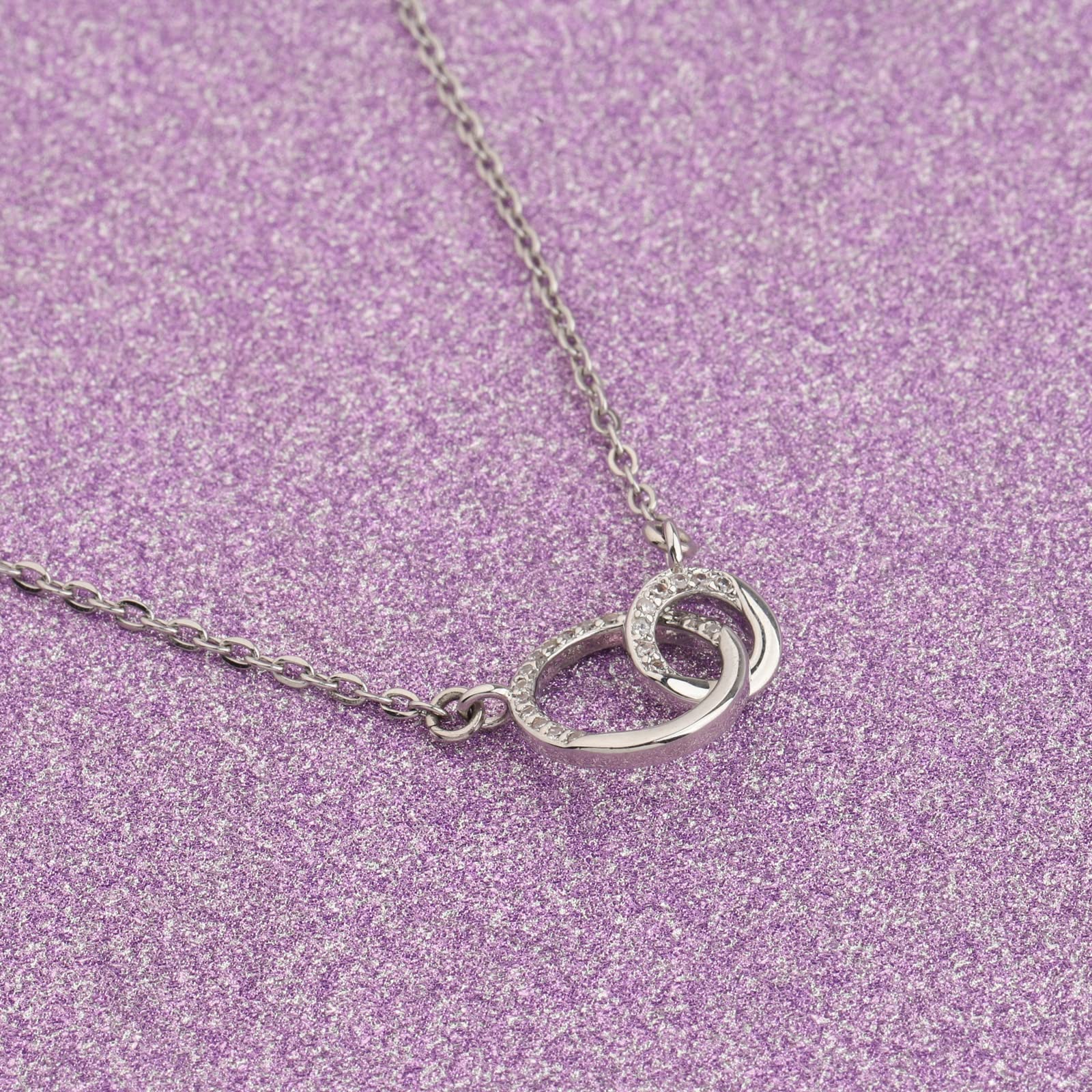 ENSIANTH Work Bestie Necklace - Coworker Gift for Office & Friendship