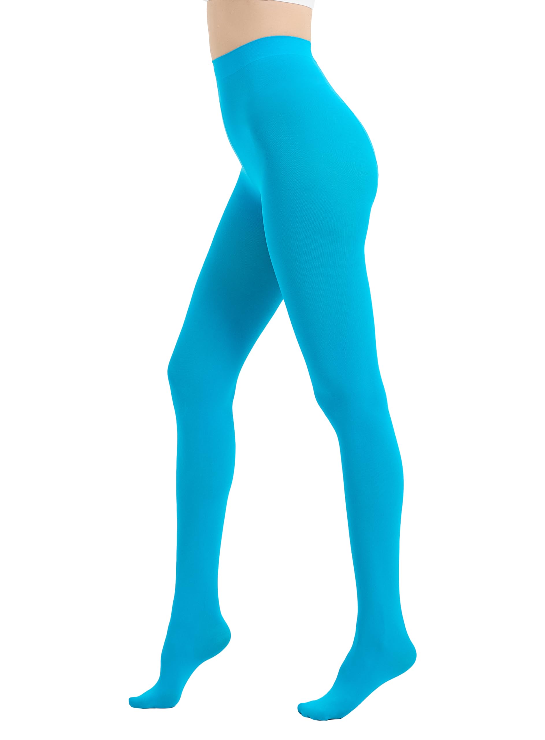 80D Semi Opaque Tights for Women - Stretchable High Waist Stockings, Soft Pantyhose with 20+ Color Options | Perfect for Work, Daily Wear & Fashion Outfits