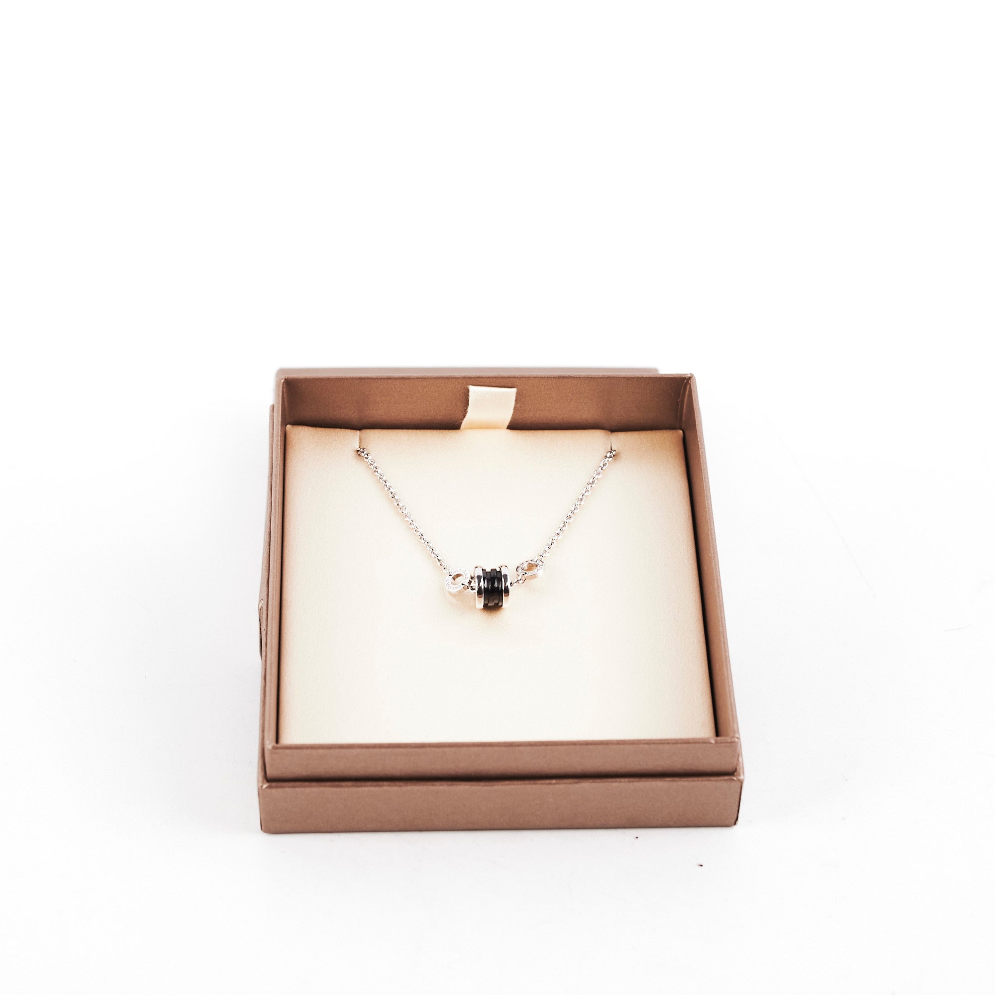 Bvlgari Save The Children Charity Bracelet - Silver & Black Leather Unisex Jewelry for Gifts, Fundraising & Special Occasions