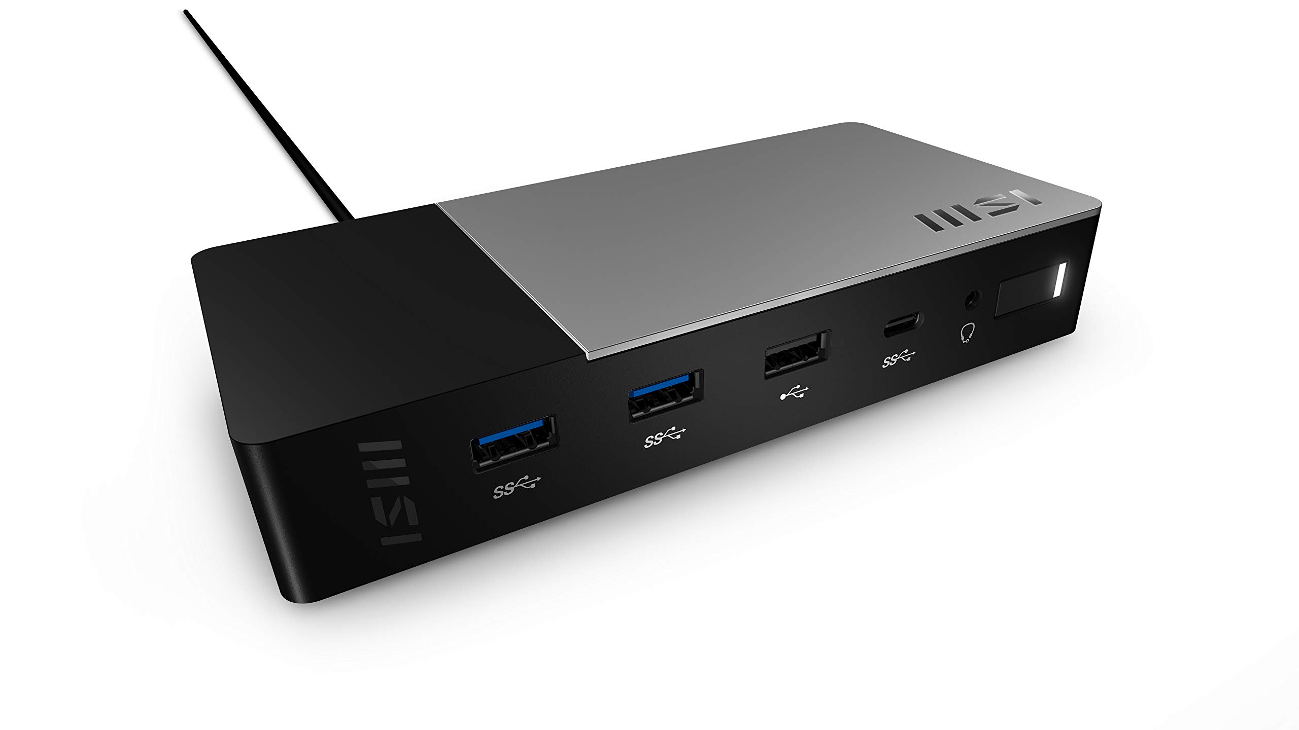 MSI 2nd Gen USB C Docking Station - 4K HDMI, 100W PD, 6 Ports - for MacBook Pro, Dell XPS, HP Laptop - Home Office & Remote Work Setup