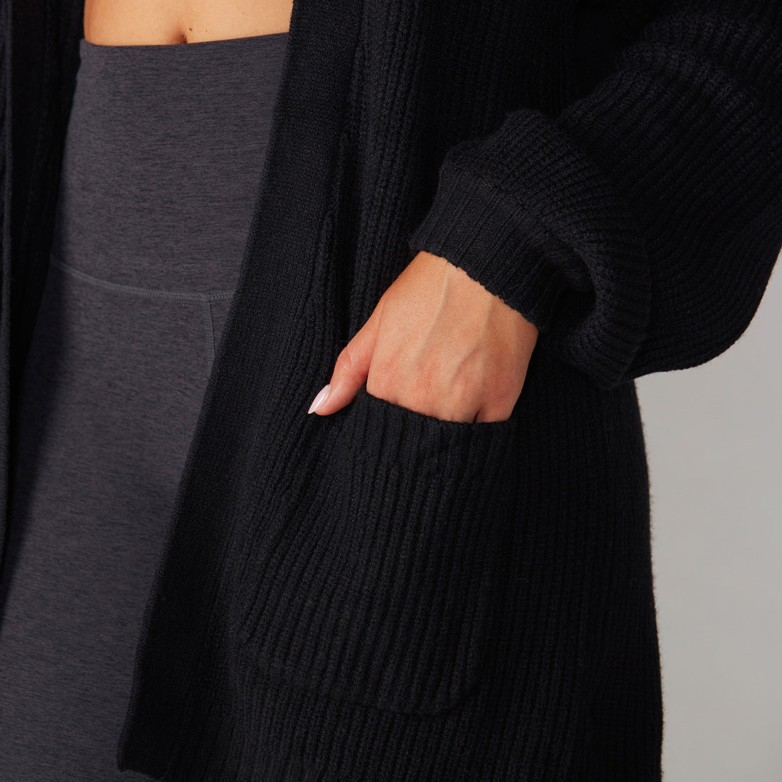 Tavi Noir Alpine Long Cardigan for Women - Soft & Warm Open Front Duster Sweater - Perfect for Fall & Winter Outfits, Office Wear, and Casual Layering