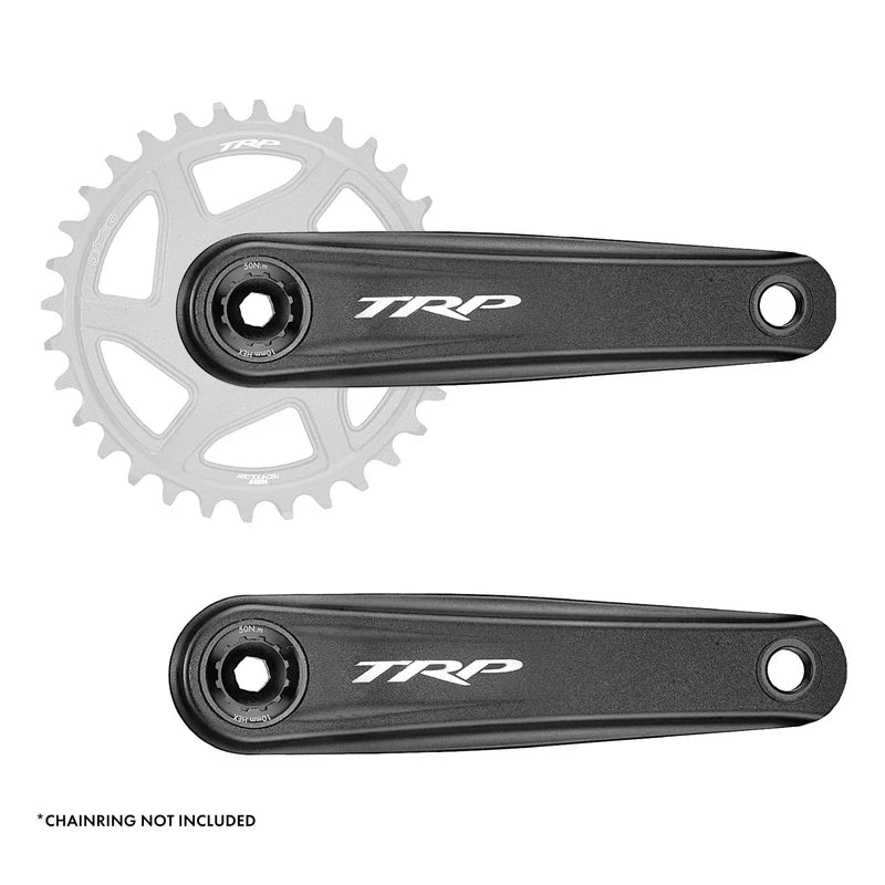 TRP EVO 12 Alloy Cranksets - High-Performance Bicycle Crankset for Road & Mountain Bikes | Lightweight & Durable for Racing & Commuting
