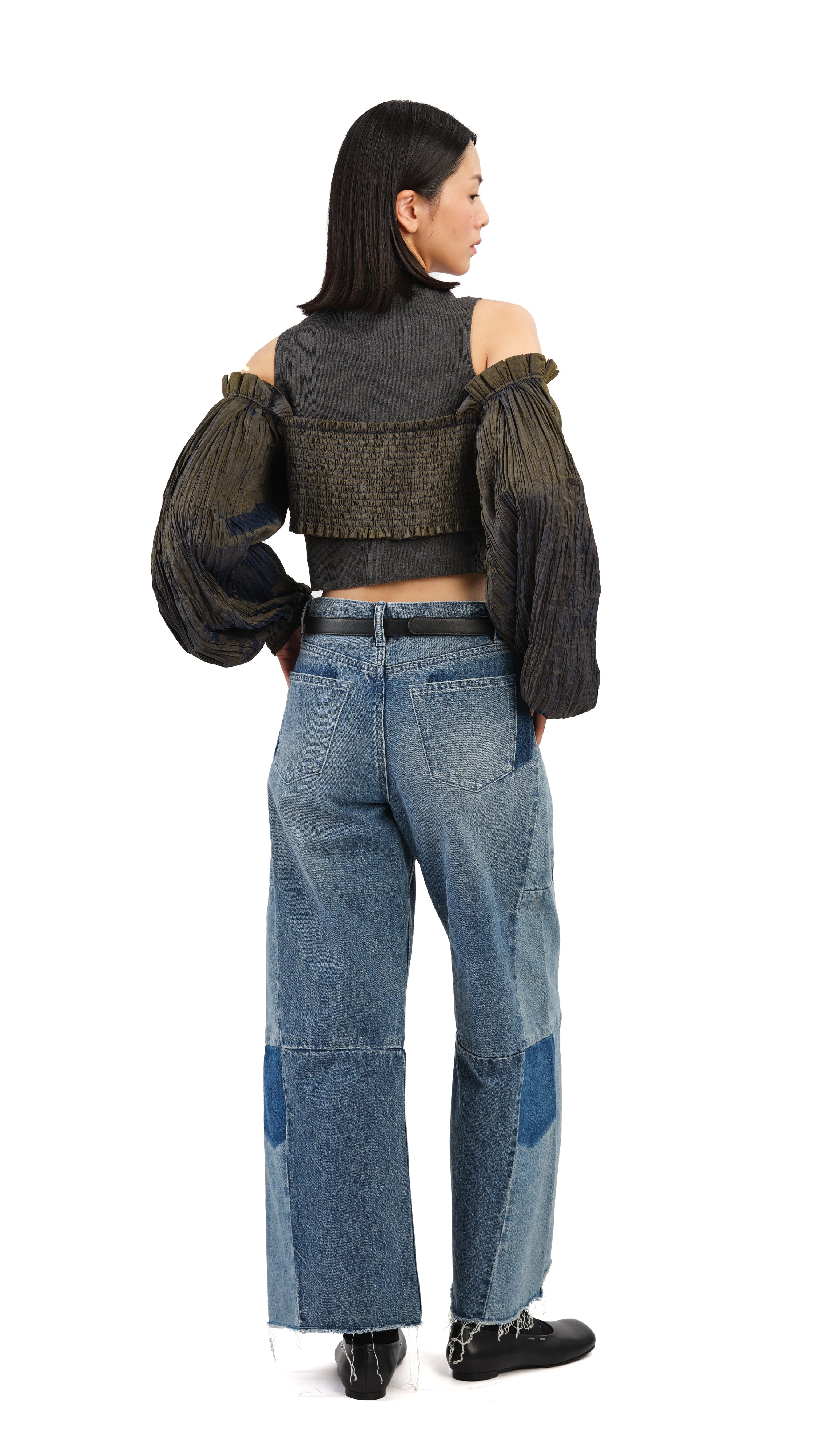 Trendy Bubble Sleeve Blouse for Women - Flowy Puff Sleeve Tops for Casual & Party Wear | Perfect for Date Night, Office & Summer Outfits