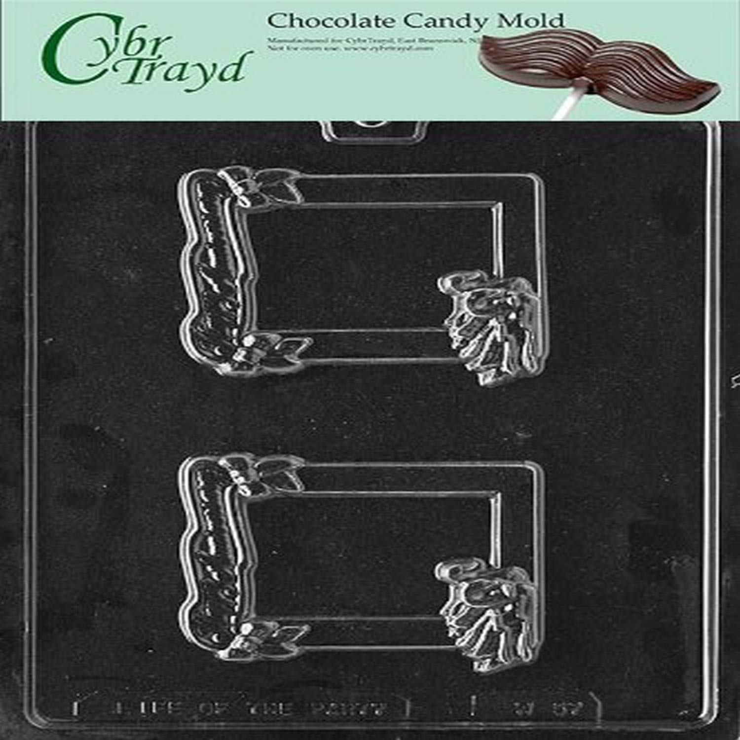 Custom Anniversary Frame Wedding Chocolate Candy Mold - Perfect for DIY Wedding Favors, Bridal Shower Gifts & Romantic Celebrations