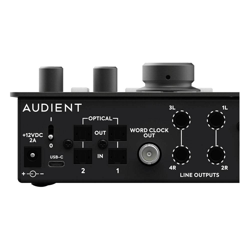 Audient ID44 MkII 20x24 USB Audio Interface - Professional Desktop Recording Studio for Home & Podcasting