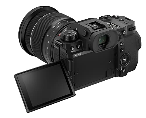 Fujifilm X-H2 Mirrorless Digital Camera Body (Black) - Professional 4K Video & Photography for Travel, Vlogging & Content Creation
