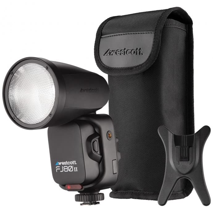 Westcott FJ80 II S Universal 80Ws Touchscreen Speedlight for Sony Cameras - Perfect for Portrait, Wedding & Studio Photography