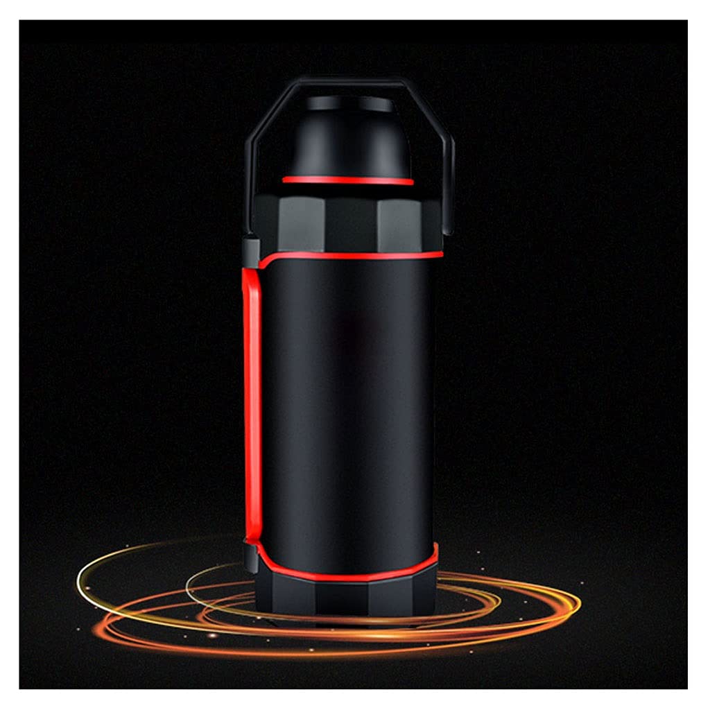 Premium Large Capacity Ice Bucket - Explosion-Proof Dry Ice Storage Container with Heat Insulation, Black | Perfect for Parties, Camping & Beverage Cooling