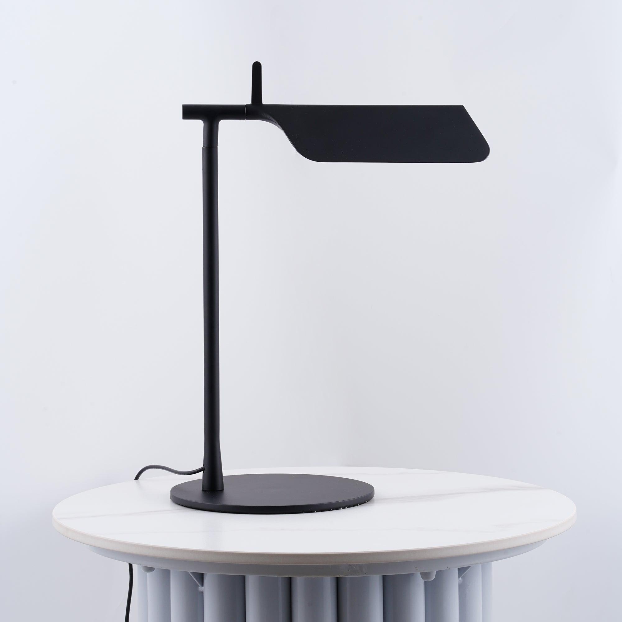 Pivot Ease Adjustable LED Table Lamp with USB Port - Modern Desk Light for Home Office, Bedroom & Study Room - Perfect for Reading, Working & Nightstand Use