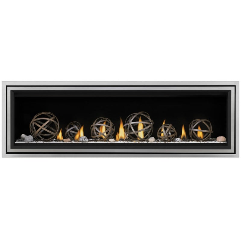 Napoleon Vector 38 Linear Direct Vent Gas Fireplace - LV38N1 | Modern Home Heating Solution for Living Rooms & Patios