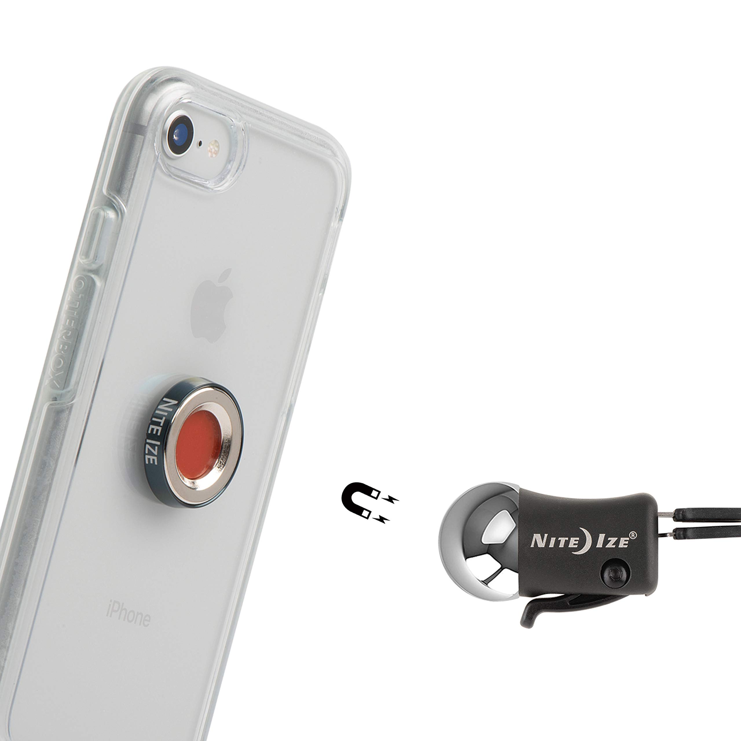 Nite Ize Steelie Vent Mount Kit Plus - Magnetic Car Phone Holder for iPhone & Android, 2X Stronger Grip, Reusable Magnet Adapter - Perfect for Hands-Free Driving & GPS Navigation