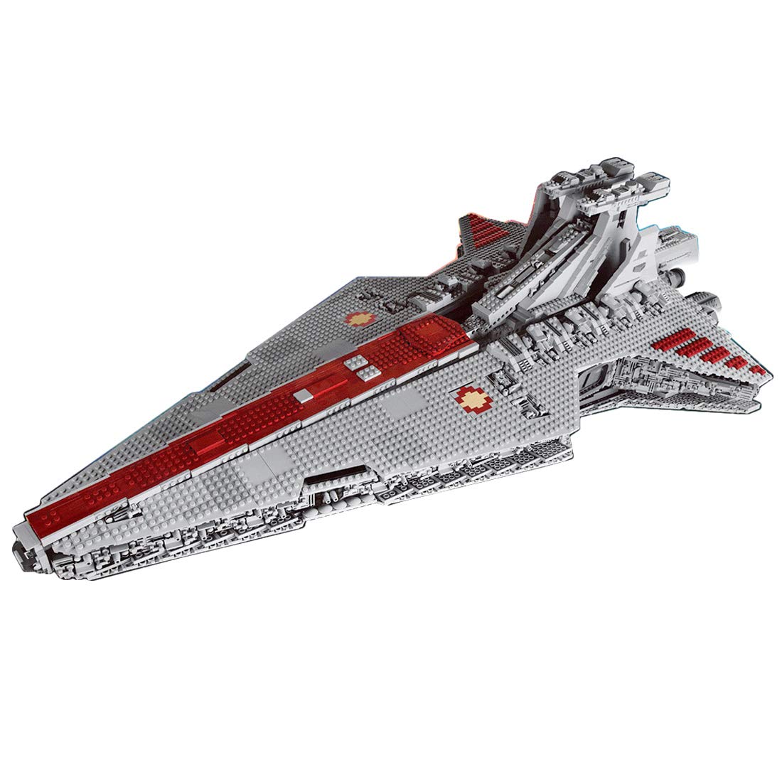 MAYS Technic Star Destroyer Spaceship Building Set - 6685 Pieces, Venator-Class Republic Attack Cruiser Model, Compatible with Lego Star Wars UCS Collection | DIY Construction Toy for Adults & Kids | Perfect for Display, Gifts & Space Wars Fans