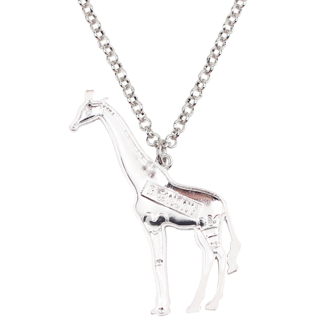 BONSNY Colorful Heart Giraffe Enamel Pendant Necklace for Women & Girls - Trendy Charm Gift for Birthday, Valentine's Day & Everyday Wear