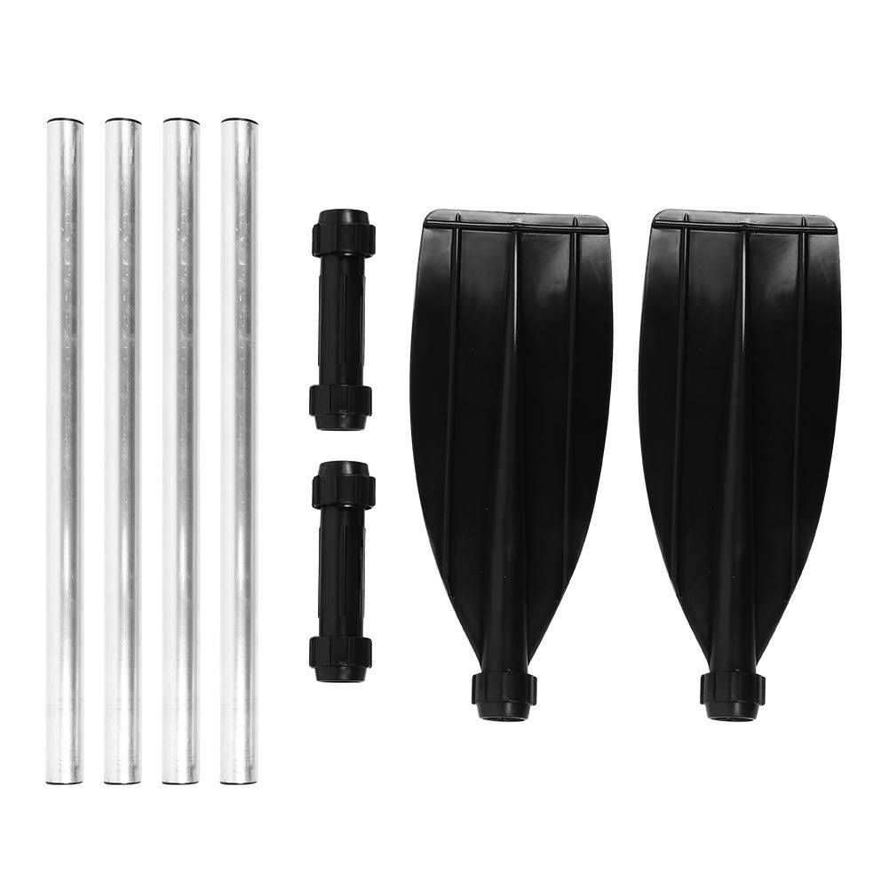 Premium Aluminum Alloy Boat Oars - 210cm/82.7in Detachable Paddles for Kayak, Canoe & Raft | Lightweight & Durable Marine Oars | Perfect for Fishing, Camping & Water Sports Adventures