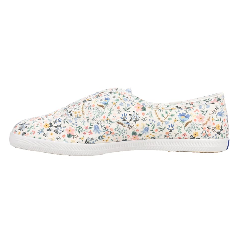 Keds Women's X Rifle Paper Chillax Bramble Fields Sneakers - Comfortable Casual Walking Shoes for Women, Floral Print Fashion Sneakers for Everyday Wear, Perfect for Work, Travel & Outdoor Activities