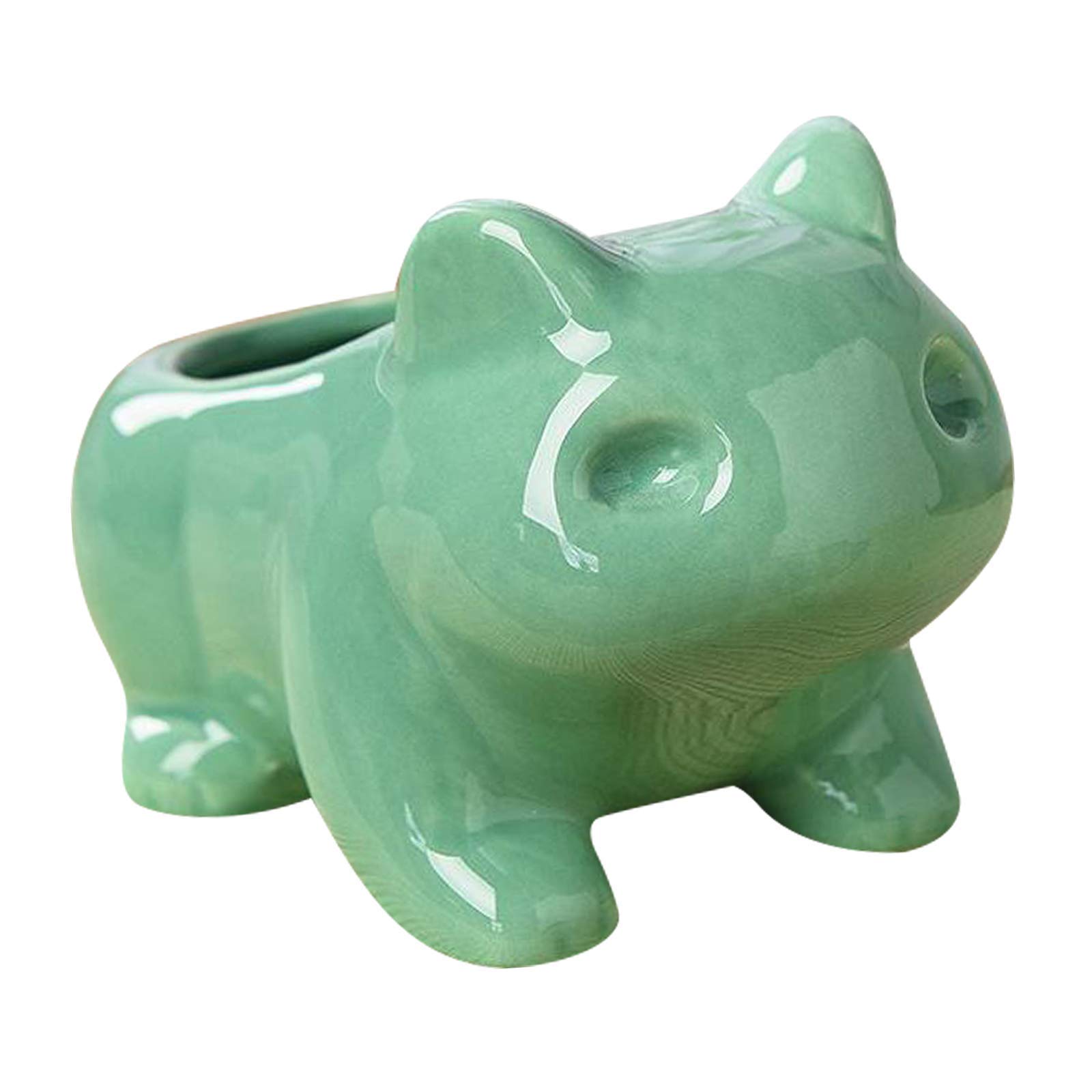 WLICWEI Frog-Shaped Succulent Planter - Cute Animal Flower Pot for Cactus, Plants & Garden Decor - Multi Sizes | Perfect for Home, Office & Outdoor Garden Decorations