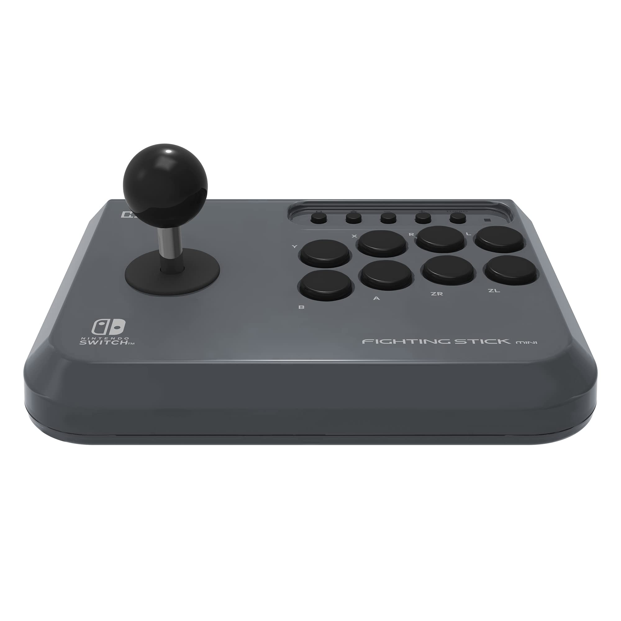 Official Hori Nintendo Switch Fighting Commander Mini - Licensed Switch Fighting Stick for Pro Gaming - Perfect for Super Smash Bros, Street Fighter & Competitive Play
