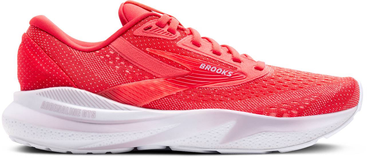 Women's Adrenaline GTS 24 Running Shoes - Lightweight Support for Jogging & Training (613 Cayenne/Thistle/White) | Perfect for Road Running, Gym Workouts & Daily Wear