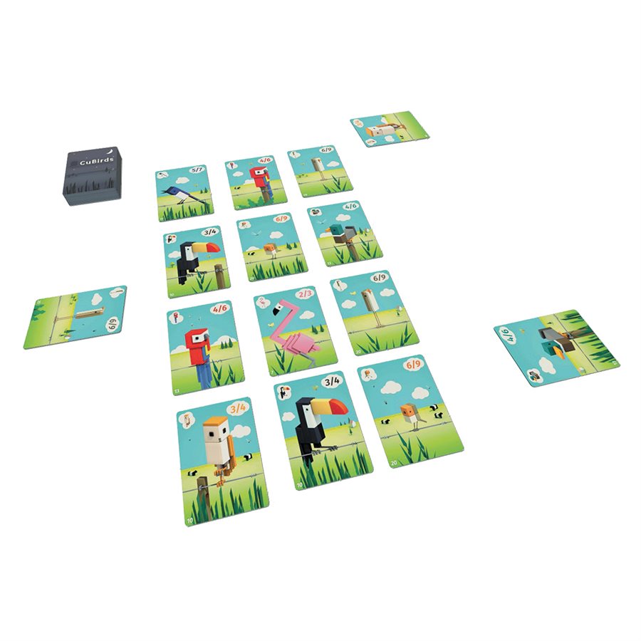 Cubirds Strategy Board Game - Fun Family Card Game for Adults & Kids - Perfect for Game Nights, Parties & Travel