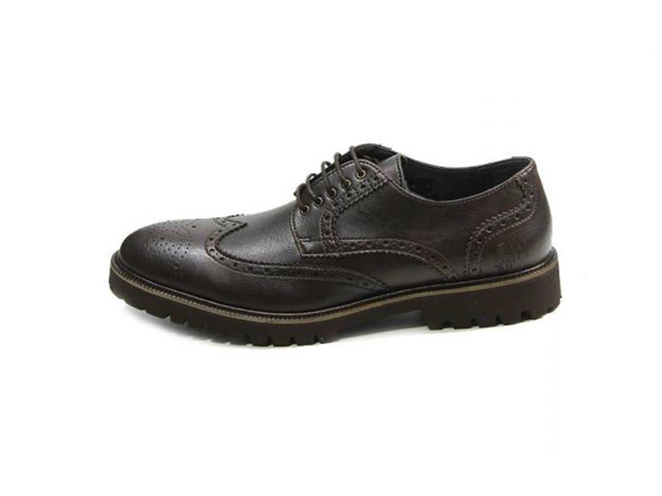 Will's Men's Vegan Oxford Shoes - The Continental Brogue Style | Classic Formal & Business Dress Shoes for Men | Perfect for Office, Weddings & Special Occasions