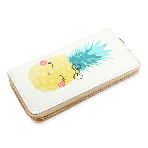 Long Zip Around - Smile Pineapple