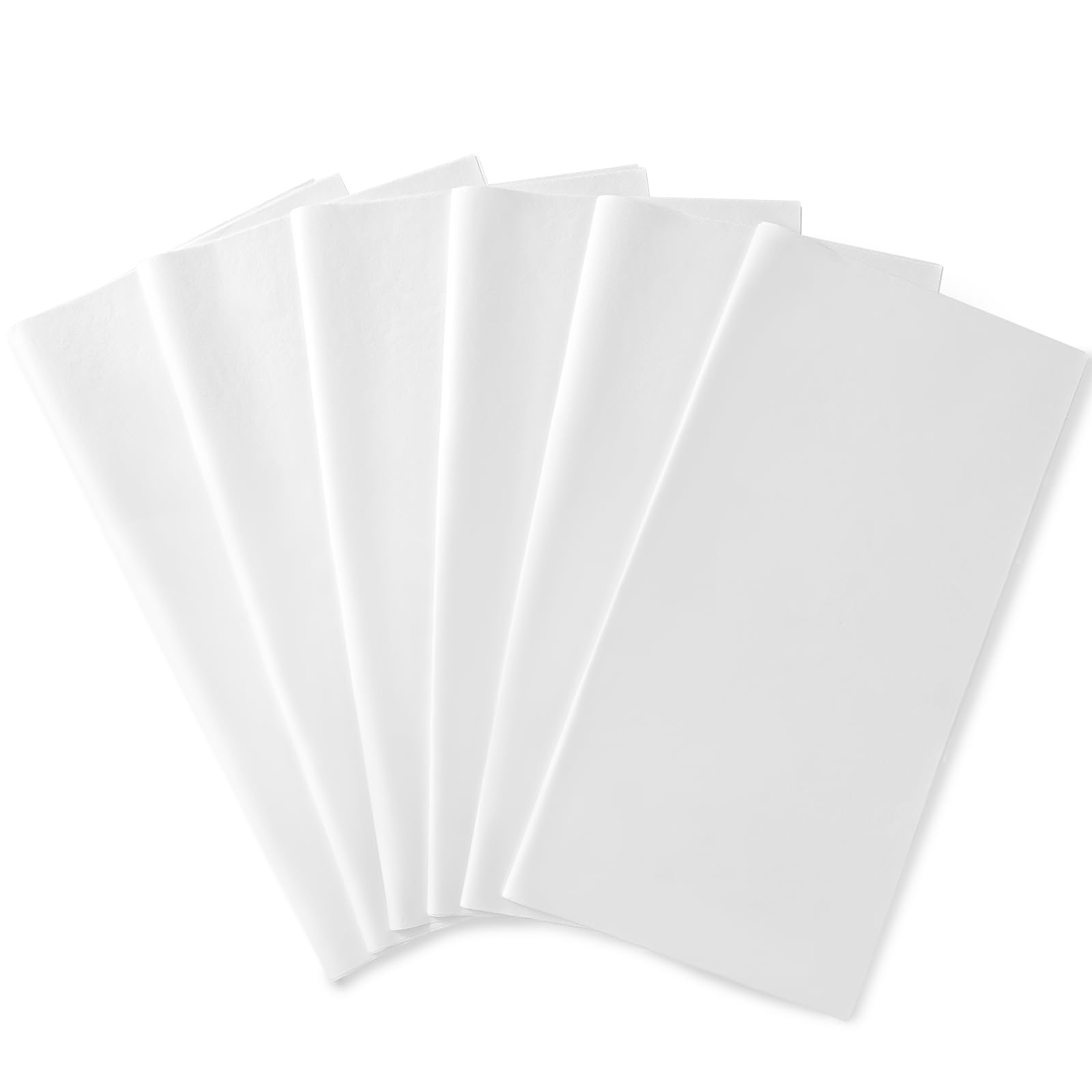 Simetufy 20 x 20 Inches Acid-Free White Tissue Paper - 60 Sheets Bulk Pack for Gift Wrapping, Packaging, DIY Crafts - Perfect for Birthday, Wedding, Christmas, Holiday Decorations & Party Favors