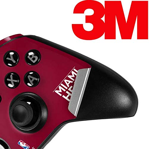 Officially Licensed NBA Miami Heat Xbox One Elite Controller Skin - Red Gaming Decal for Enhanced Grip & Style | Perfect for Gaming Enthusiasts & Sports Fans