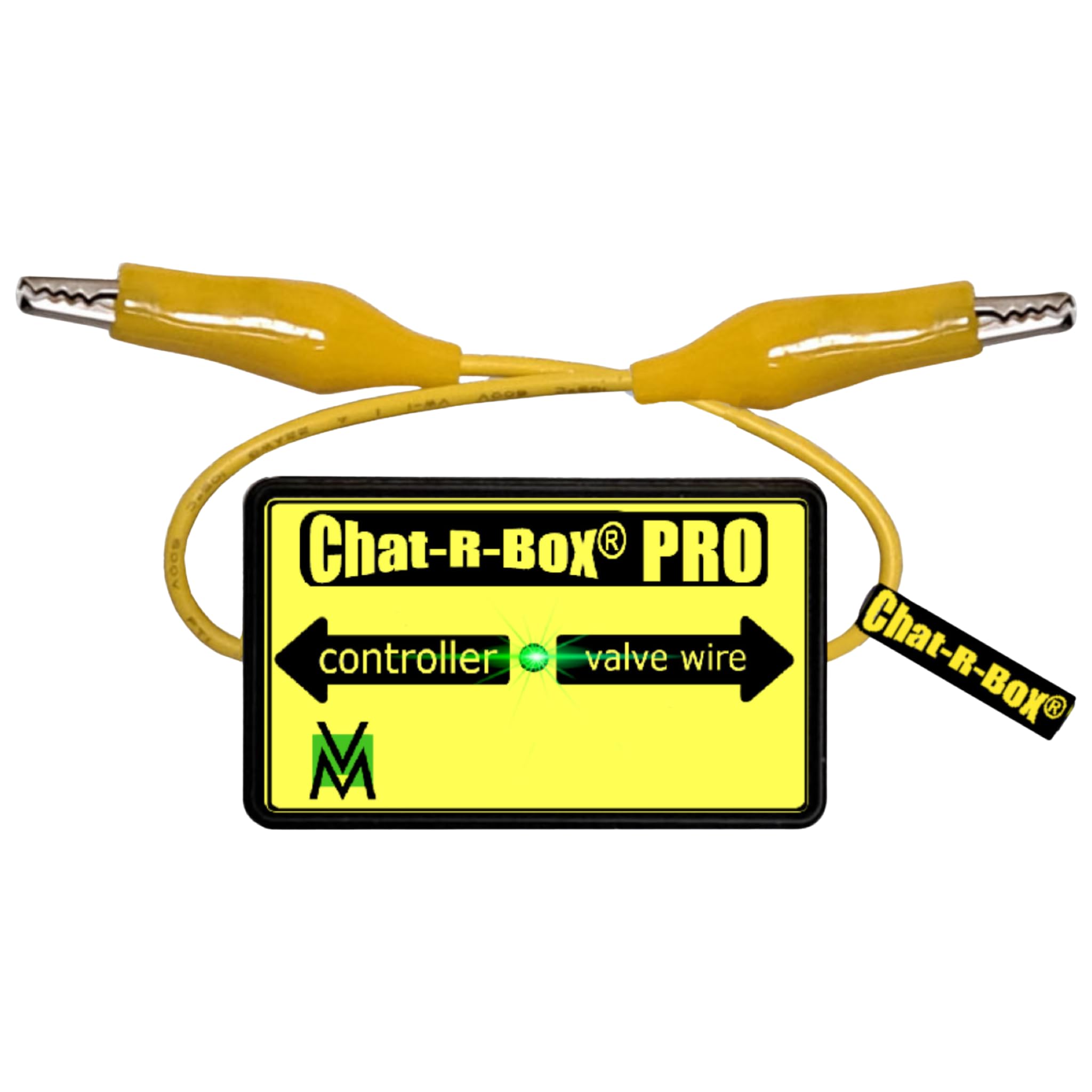 Original Chat-R-Box Sprinkler Valve Locator & Irrigation Zone Finder - Clip to Clip Pro Version 2 | Easy Underground Valve Detection for Lawn & Garden Irrigation Systems