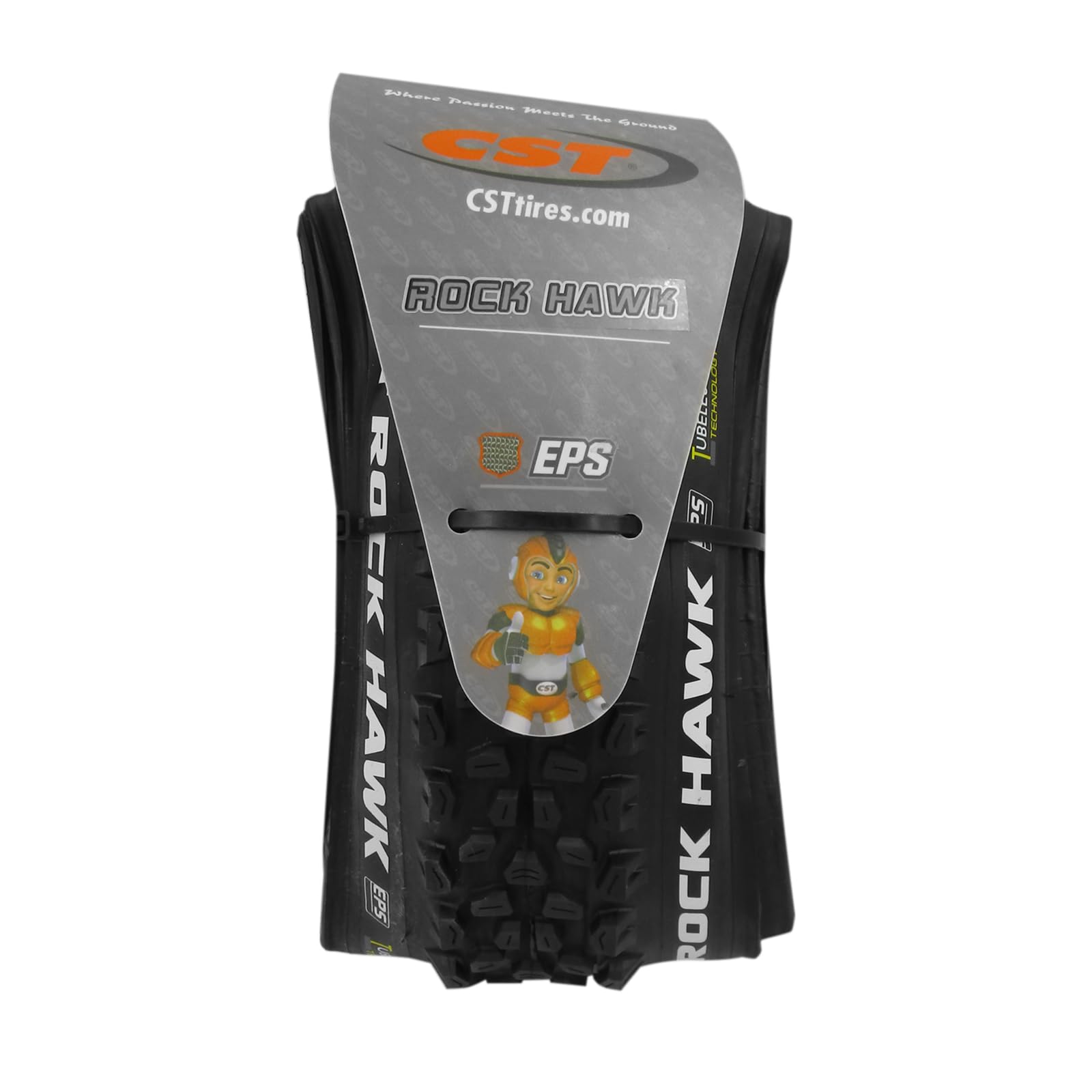 CST Rock Hawk Wire Bead Tire - Durable Off-Road Motorcycle & ATV Tires for Trail Riding, Mud Terrain & Adventure Biking