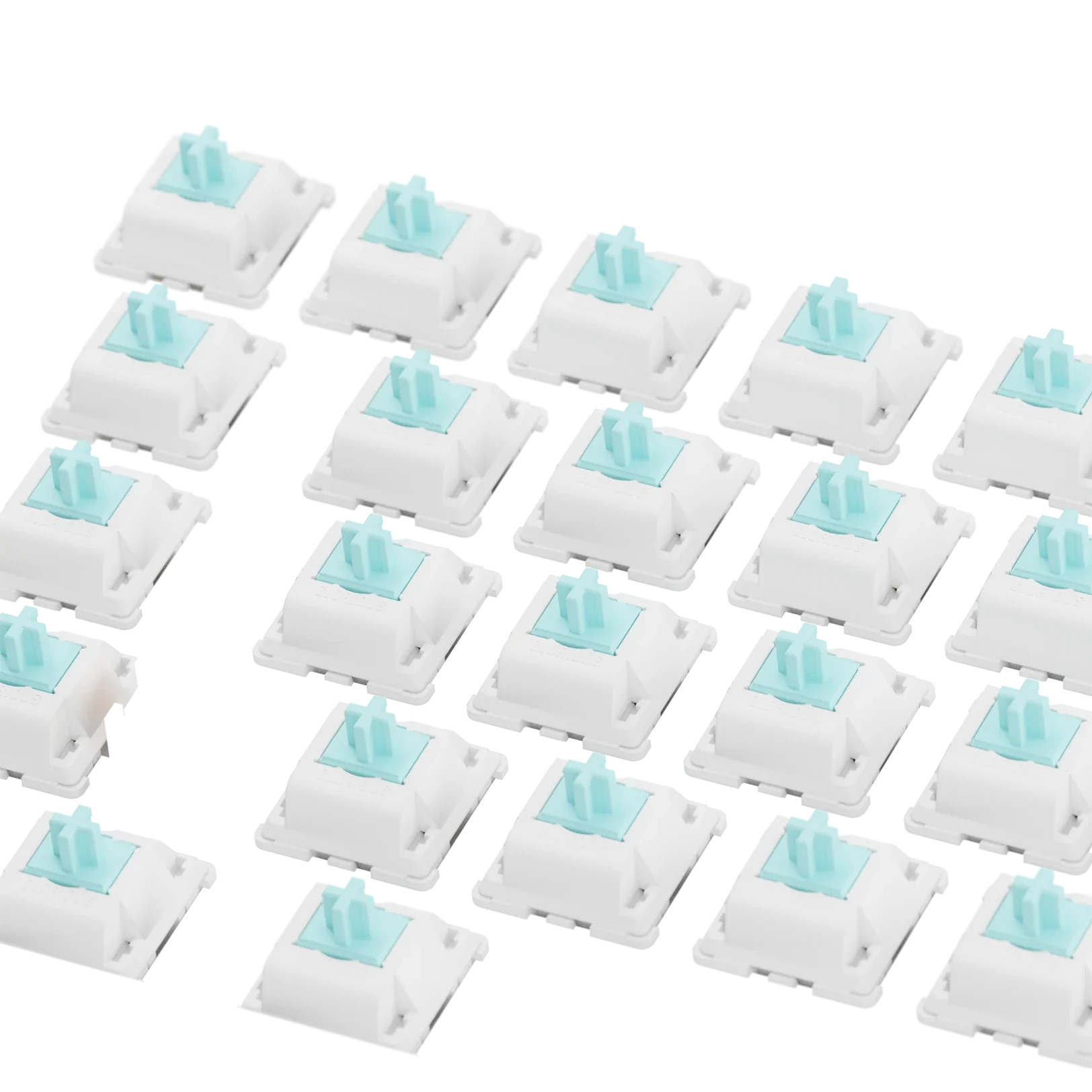 Glorious Lynx Linear Switches - 65g Actuation Force, MX Style, ANSI Layout - Perfect for Gaming, Typing & Mechanical Keyboard Enthusiasts