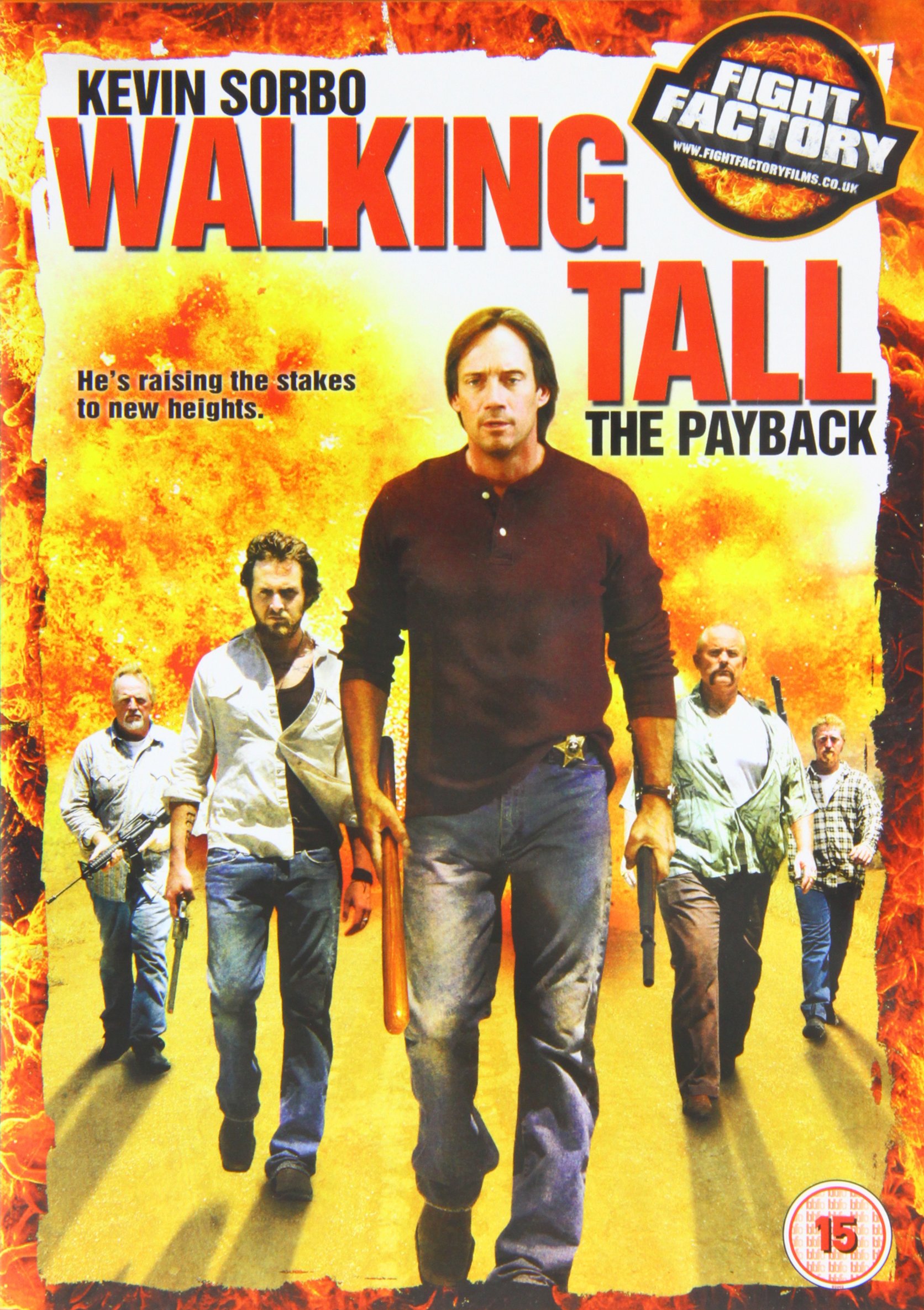 Walking Tall: The Payback (2007) DVD - Action Thriller Movie Starring Kevin Sorbo | Perfect for Movie Nights & Action Film Collections