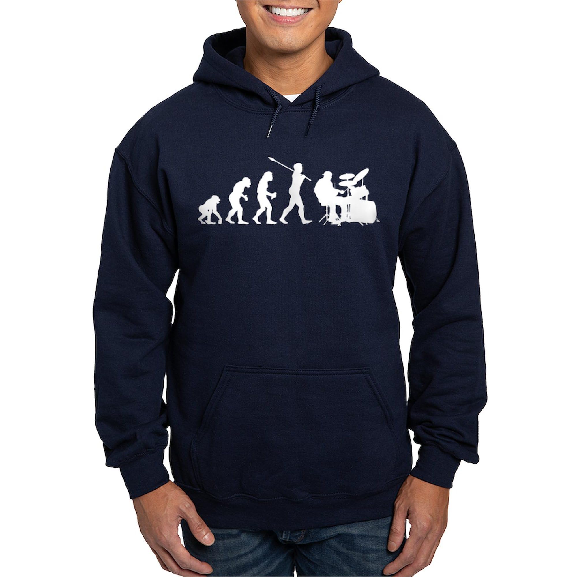 Drummer Hoodie for Men - Dark Regular Fit Pullover Sweatshirt | Perfect for Music Lovers, Concerts & Casual Wear