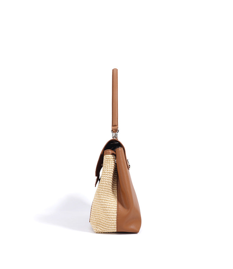 Stylish Summer Tote Bag for Women - Fashionable Large Beach Bag with Pockets - Perfect for Travel, Shopping & Beach Outings