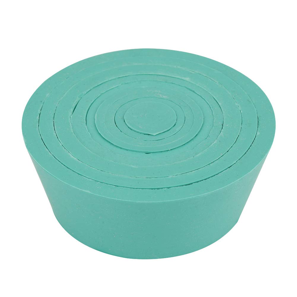 9-Pack Filter Adapter Cone - Elastic & Smooth Rubber Stopper for Buchner Funnel & Flask Filtration Set (Green) - Ideal for Chemistry Labs, Home Brewing & Scientific Experiments
