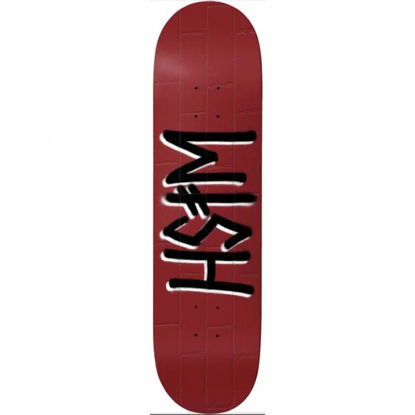Deathwish WISH BRICKS Skateboard Deck 8.0 - Professional Skateboard for Street & Park Riding - Perfect for Skaters & Trick Performances