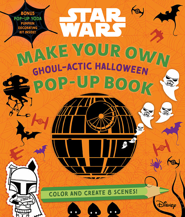 Star Wars DIY Pop Up Book Kit - Create Your Own Galactic Halloween Adventure | Perfect for Kids' Crafts, Holiday Gifts & Star Wars Fans