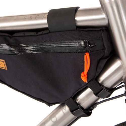 Restrap Small Bike Frame Bag - Waterproof Cycling Storage for Road & Mountain Bikes - Perfect for Commuting, Touring & Adventure Rides