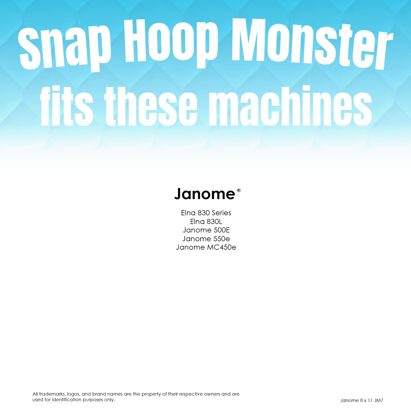 Janome® Snap Hoop Monster 8