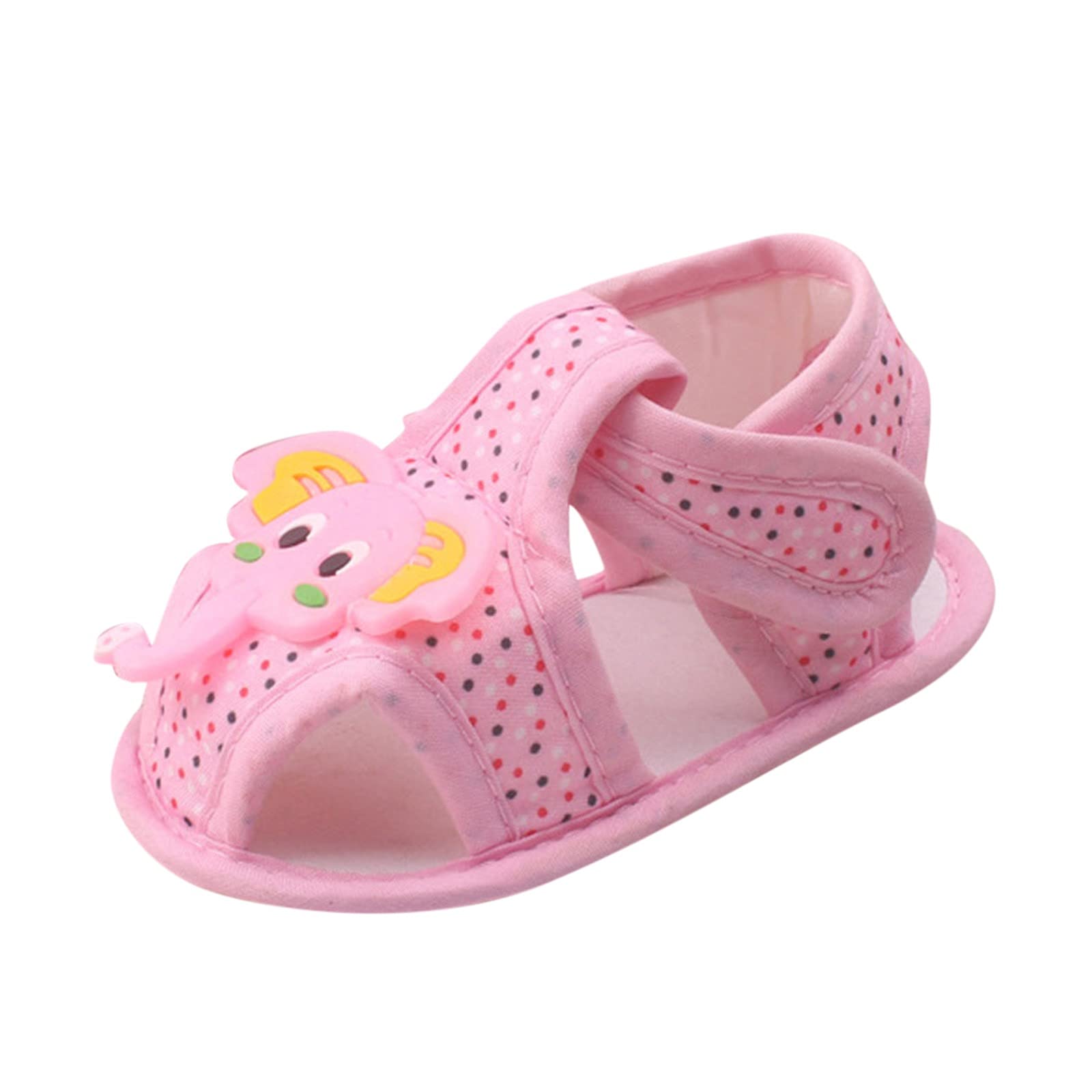 Lykmera Baby Sneakers - Soft Cloth Toddler Shoes with Cute Elephant Design | Comfortable & Breathable for First Walkers - Perfect for Playtime, Outings & Special Occasions