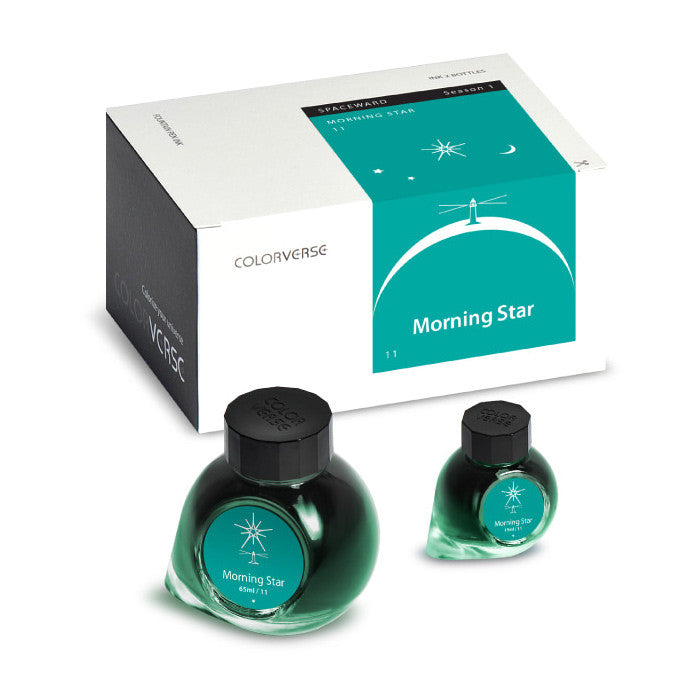 Colorverse Spaceward Fountain Pen Ink Set - 65ml + 15ml Bottles for Writing, Calligraphy & Art - Premium Ink for Journaling, Letter Writing & Creative Projects